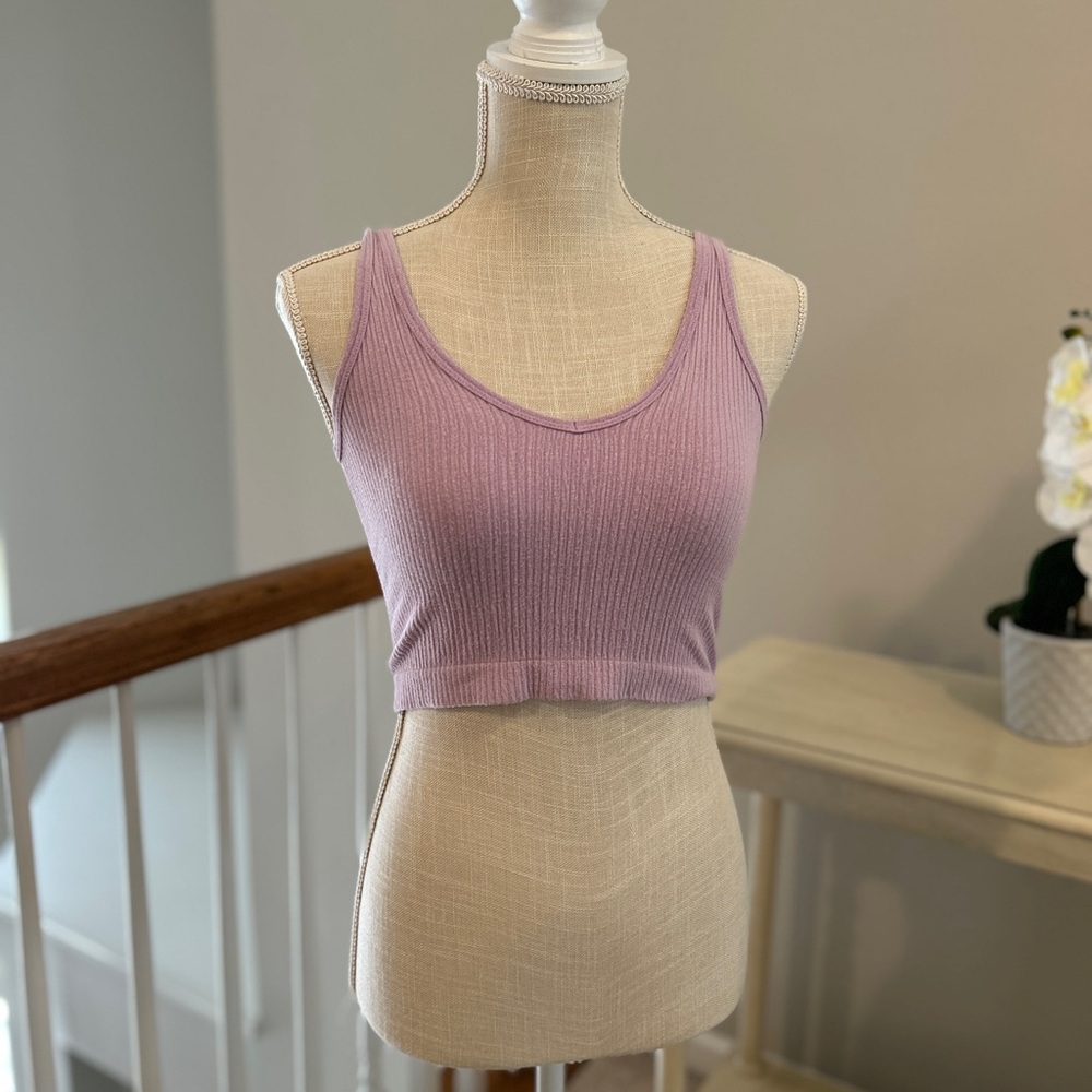 Urban Outfitters Lavender Crop Top